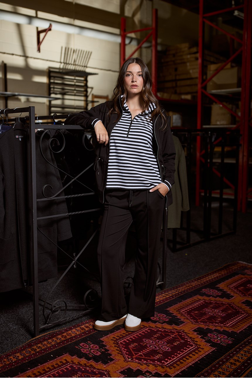 SIDELINE ZIP POLO